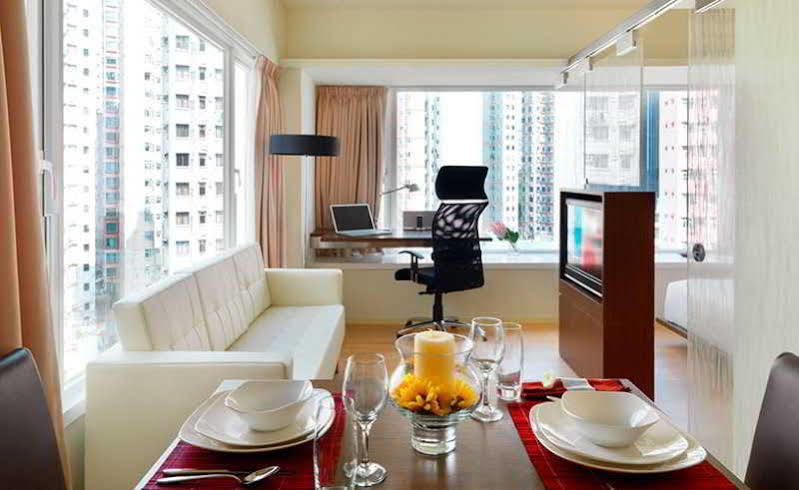 The Johnston Suites Hong Kong Serviced Apartments Exteriér fotografie